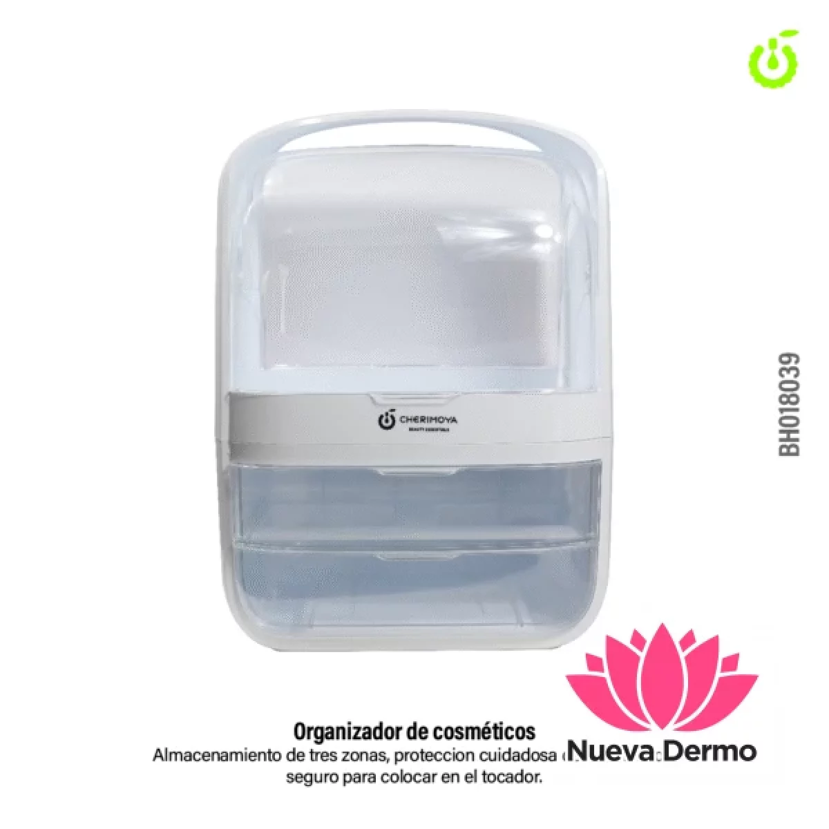 ORGANIZADOR MAQUILLAJE ACRILICO CD:BH018039