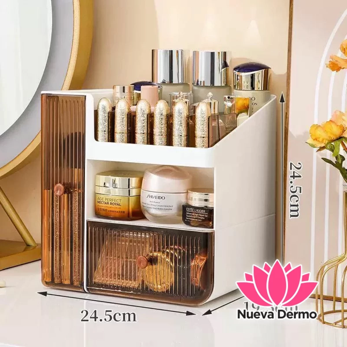 ORGANIZADOR MAQUILLAJES JAZAK ORGMJ-002 7798437030891
