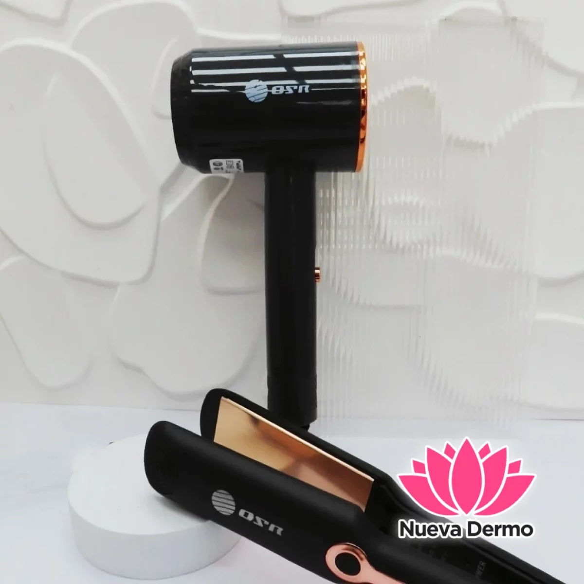 OSR SET SECADOR Y PLANCHA DE PELO VT-725/OM2433 6920240125674