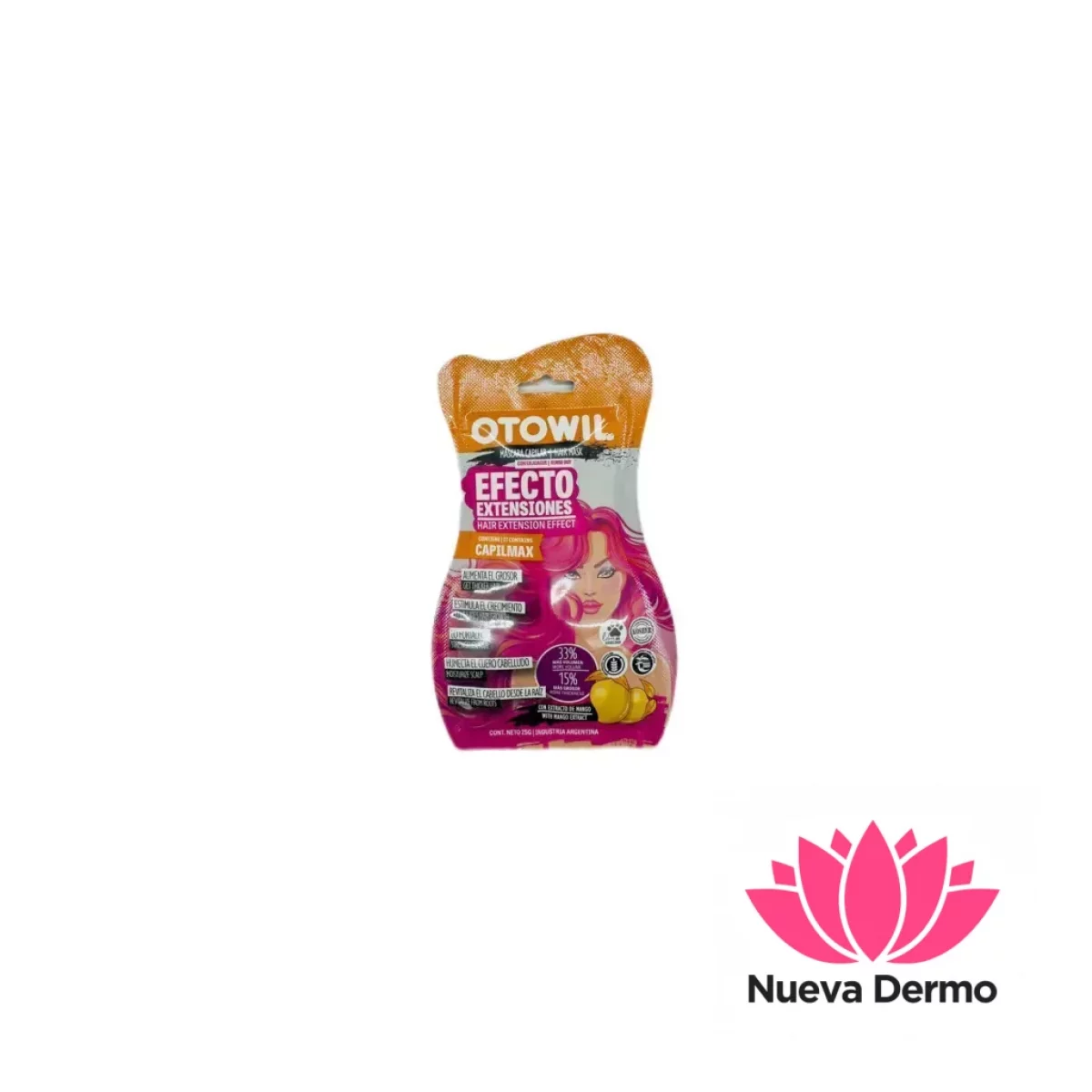 OTOWIL EFECTO EXTENSIONES CAPILMAX 25G