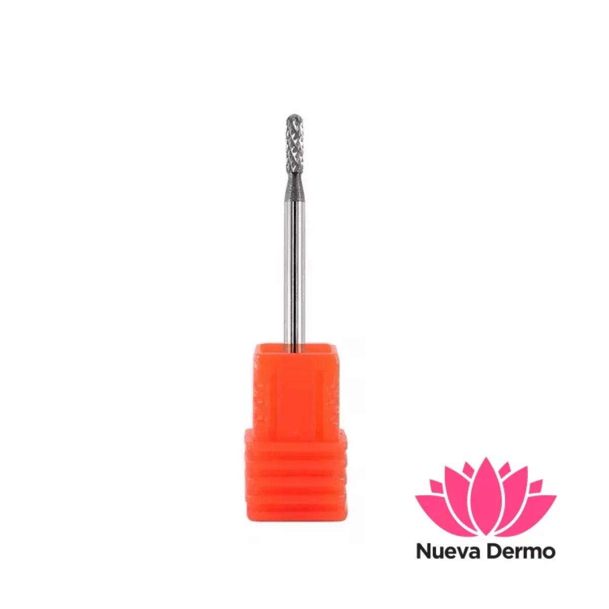 Pack x6 Fresa de Carburo Tungsteno rojo para cuticulas