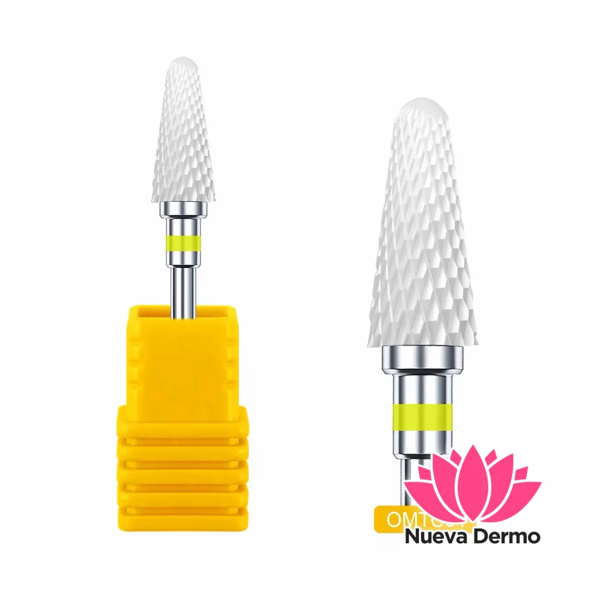 Pack x6 Fresa de Ceramica Amarilla