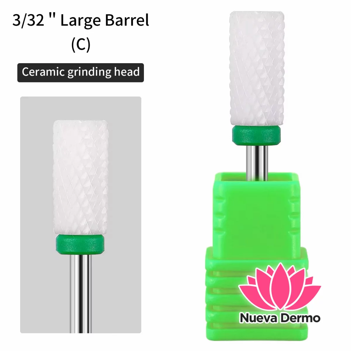 Pack x6 Fresa de Ceramica verde