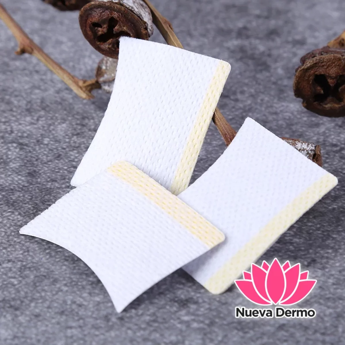 Pads X40U para Remover Extension de Pestañas
