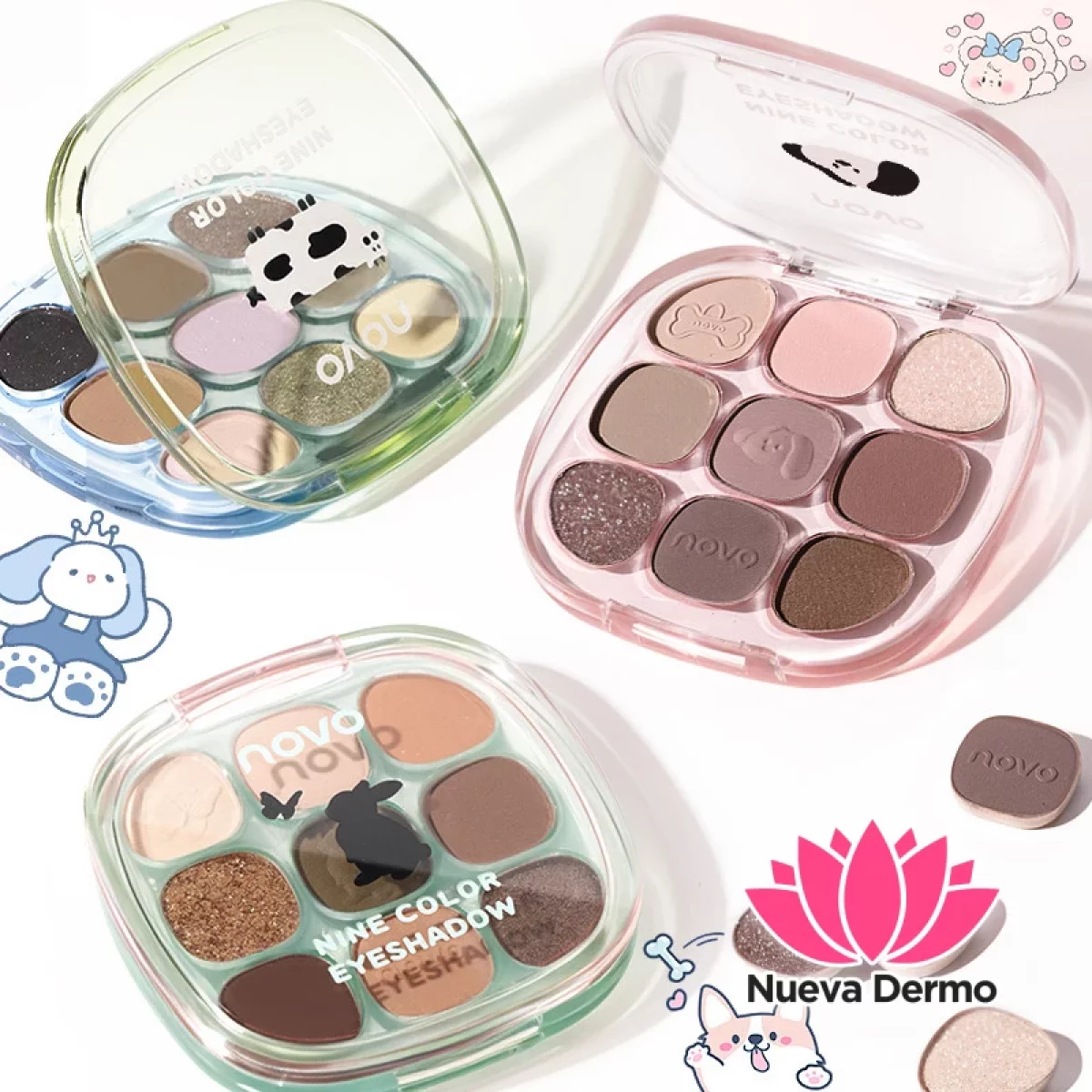 Paleta de sombra 9 tonos Novo #5816