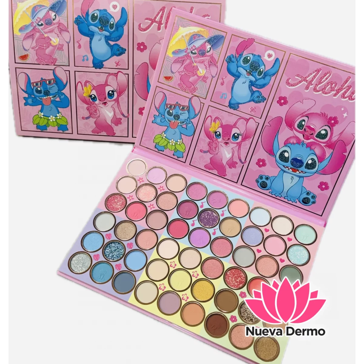 Paleta de sombras 54 colores Stitch #EYE-5435