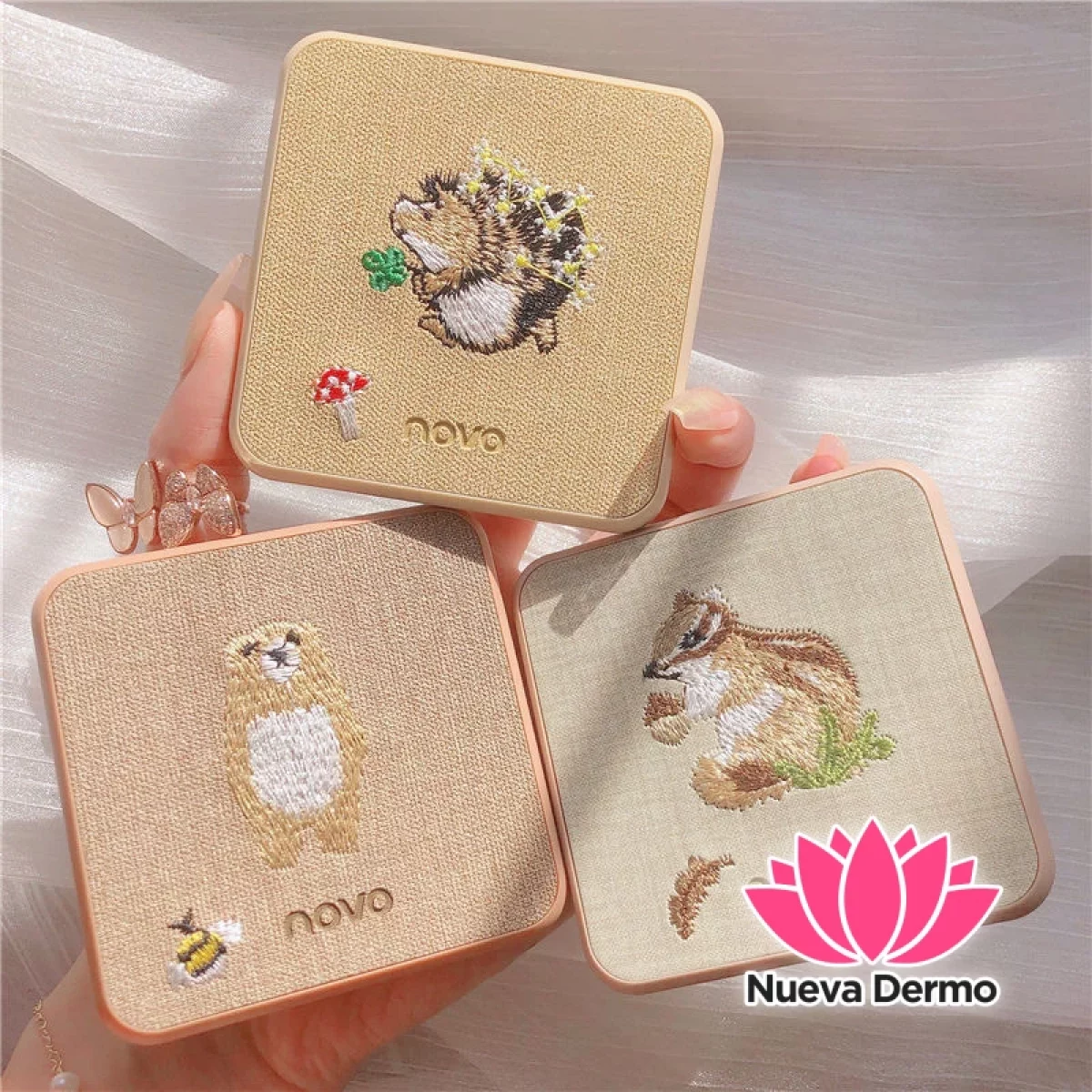 Paleta de sombras animalitos Novo #5419