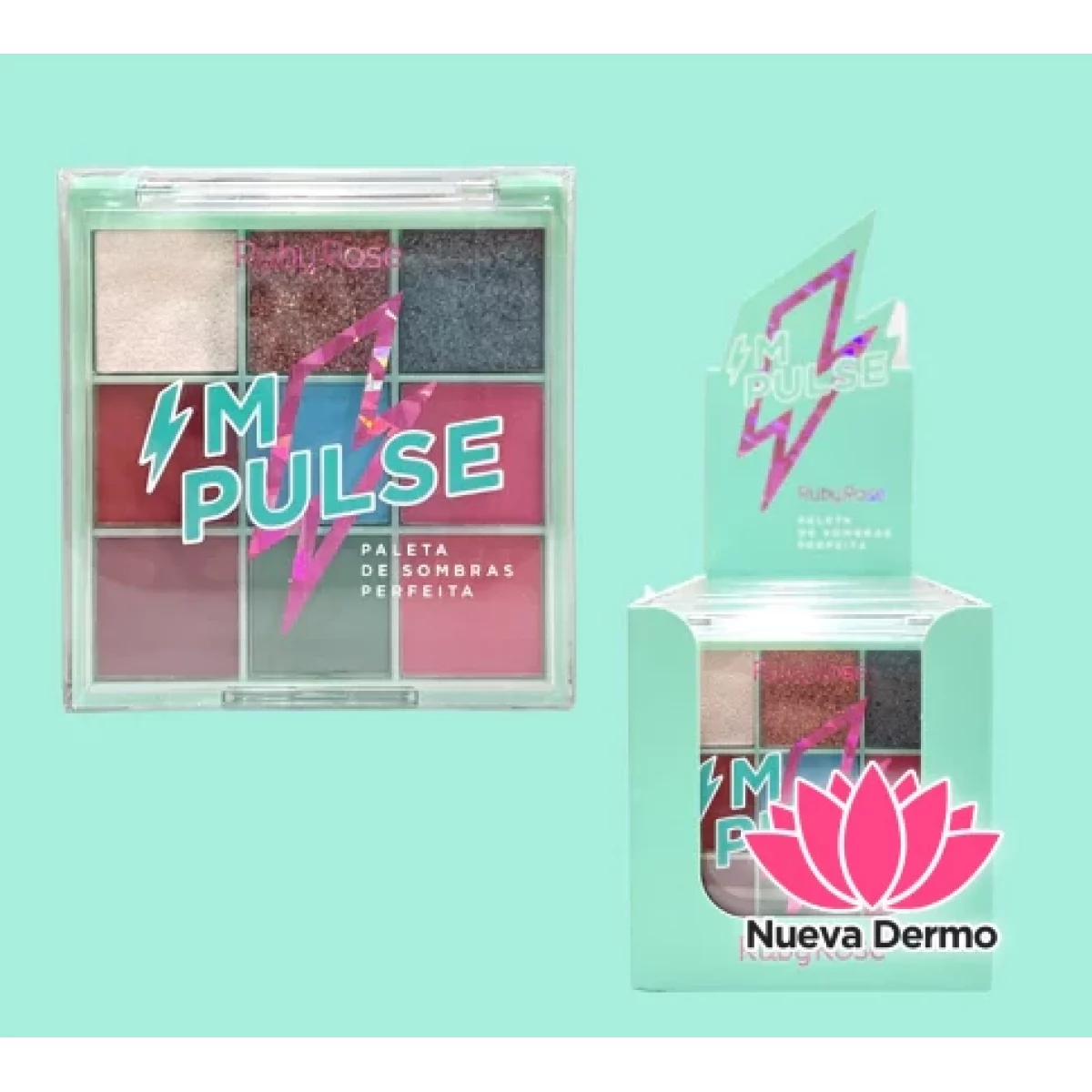PALETA DE SOMBRAS DE OJOS IM PLUSE RUBY ROSE CD: HB-1072