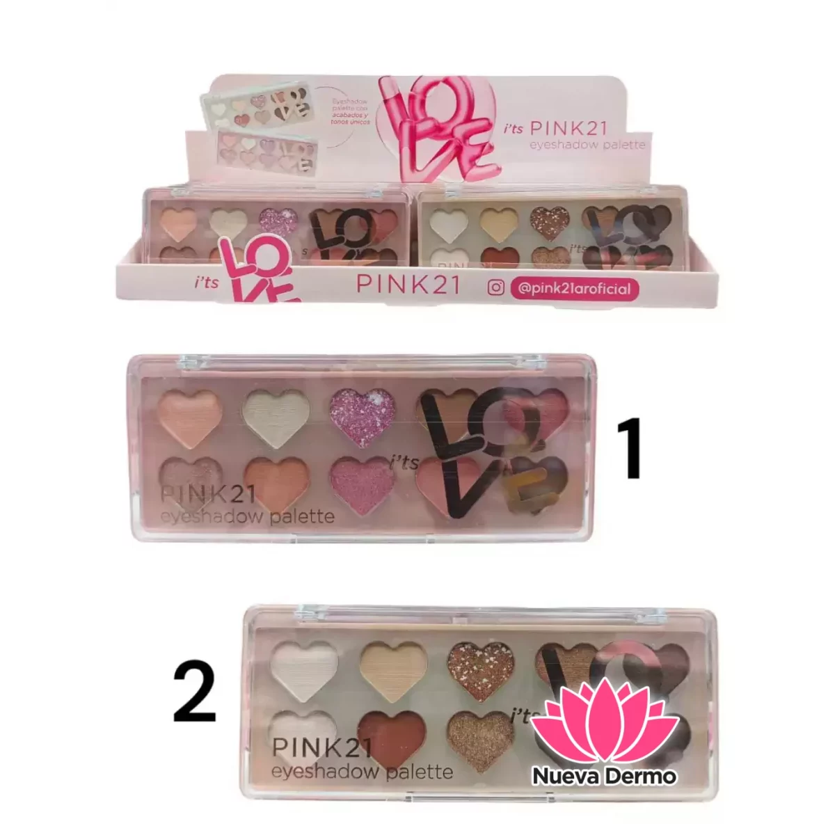 PALETA IT'S LOVE PINK 21