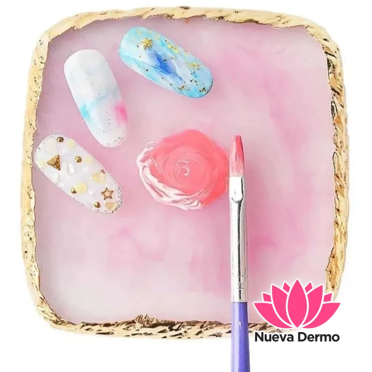 Paleta piedra mezcladora
