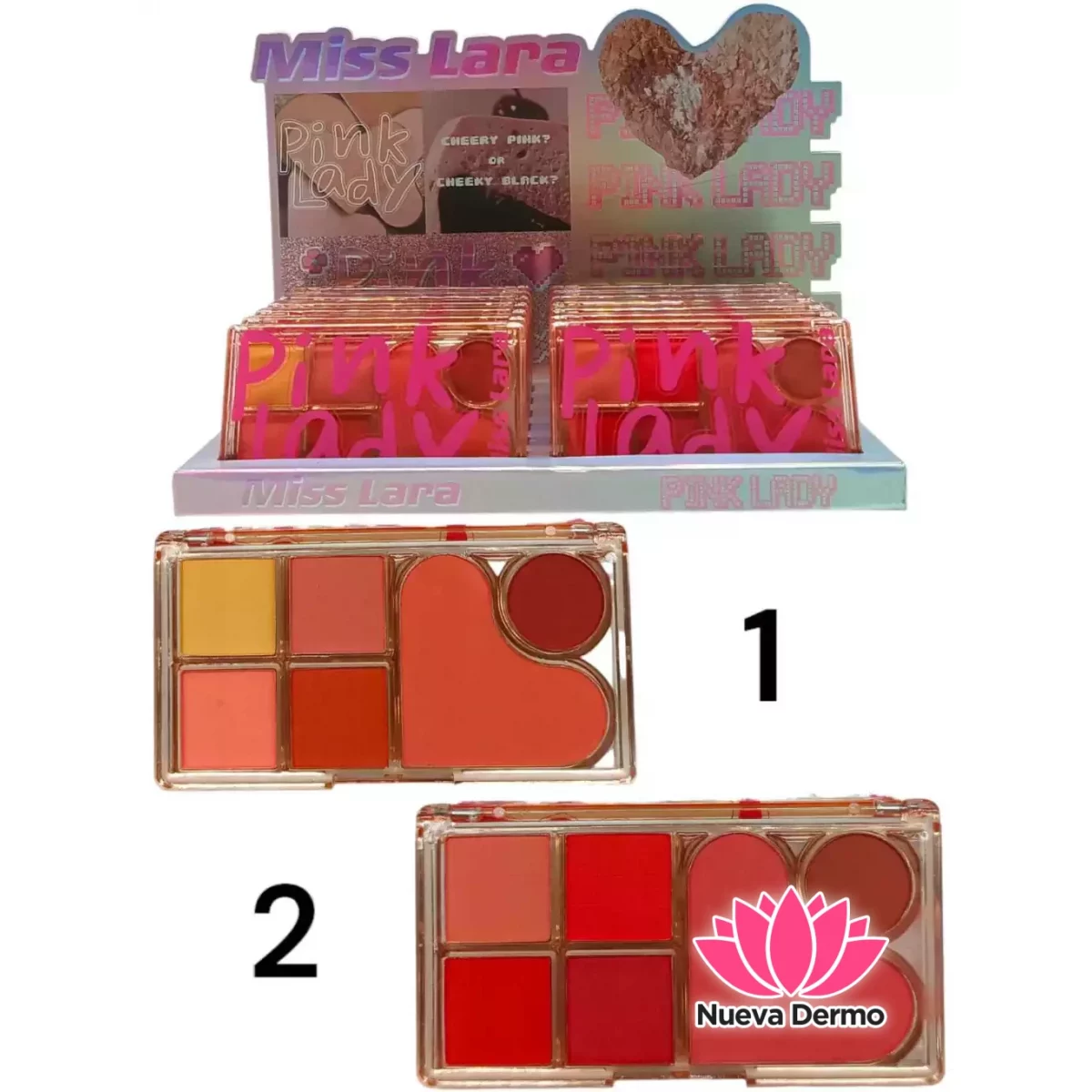 PALETA PINK LADY MISS LARA