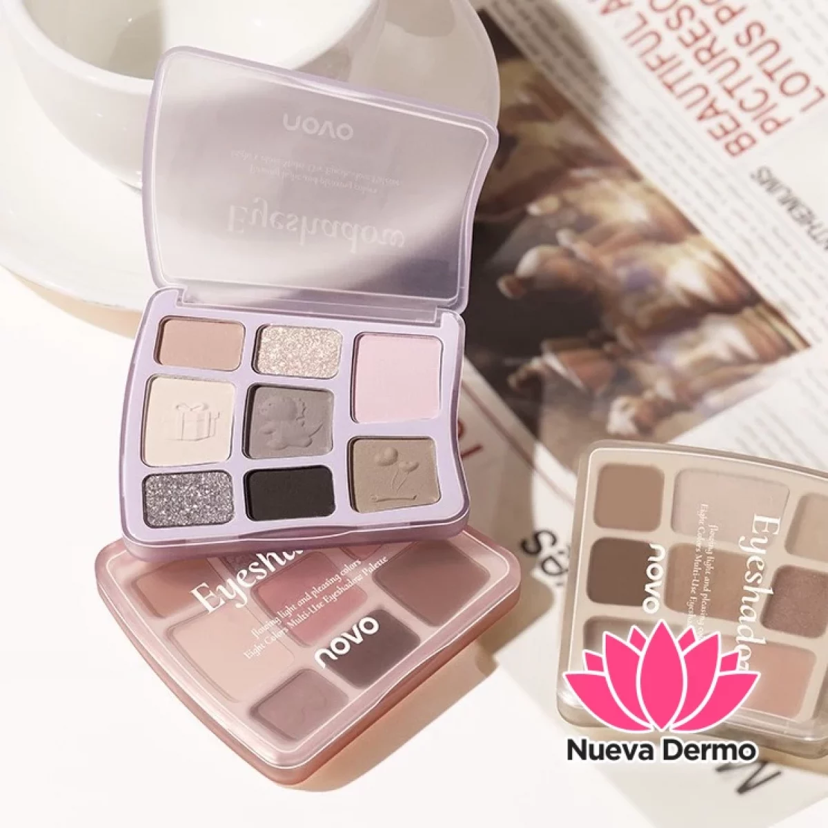 Paleta Sombra multiuso Novo #6138