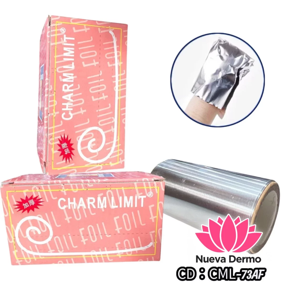 PAPEL DE ALUMINIO PARA UÑAS CD: CML-73AF