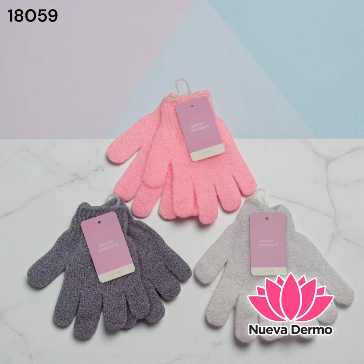 PAR DE GUANTE EXFOLIANTE CITY GIRL 18059
