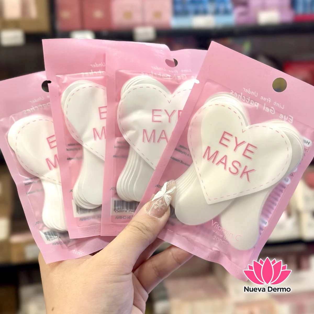 Parche Hidrogel Pestañas Eye Mask Pack 20U (10PARES)