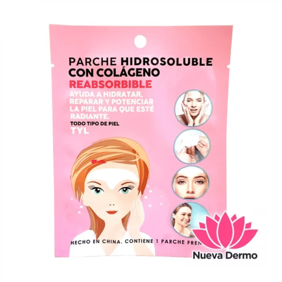 Parche Hidrosoluble con Colageno para Frente Thelma&Louise TYL1859