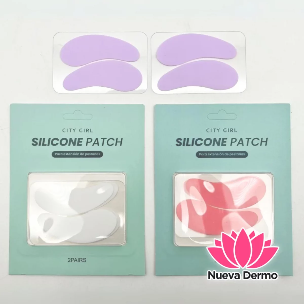 Parches de Silicona para Pestañas 2 Pares – City Girl