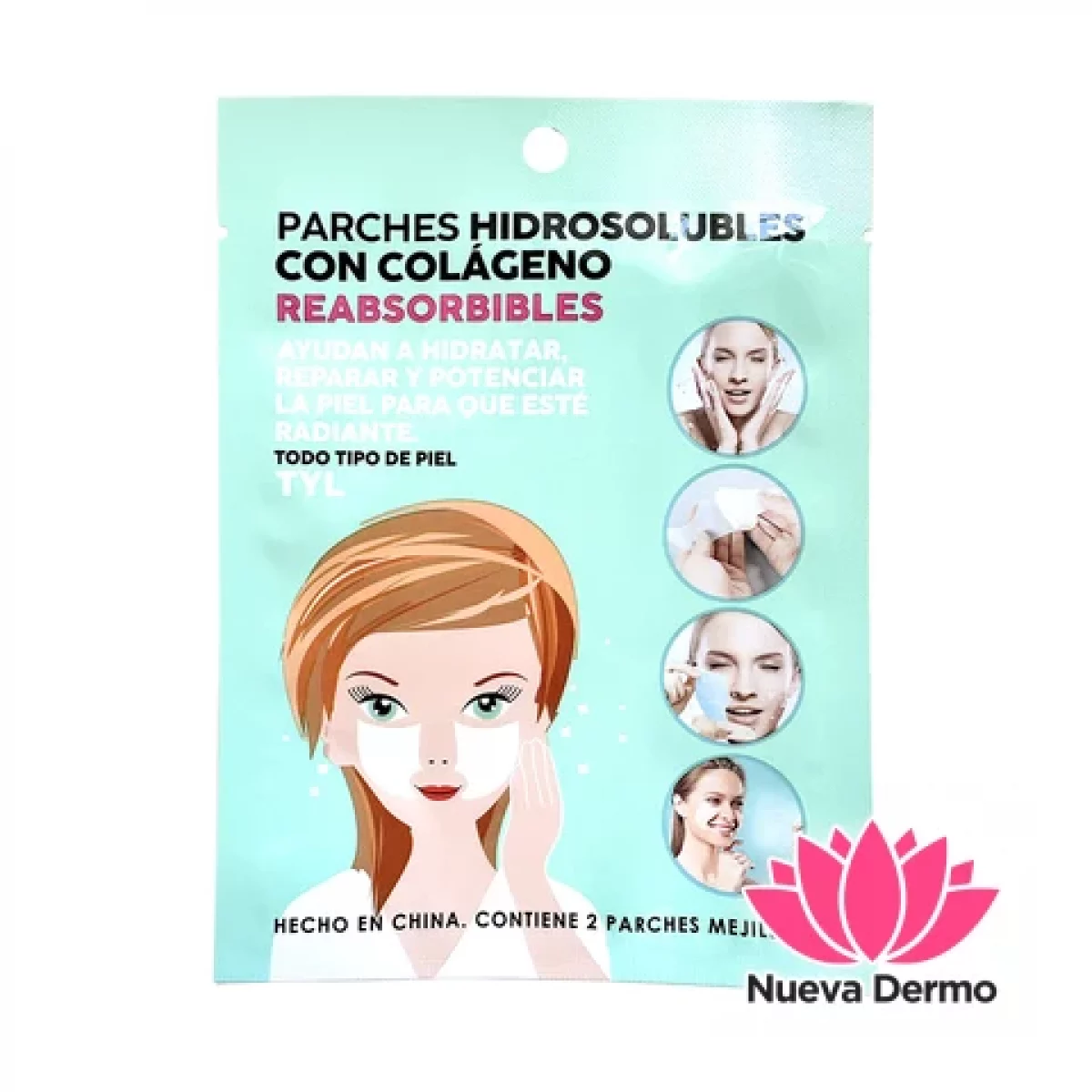 Parches Hidrosolubles con Colageno para Mejillas Thelma&Louise TYL1858