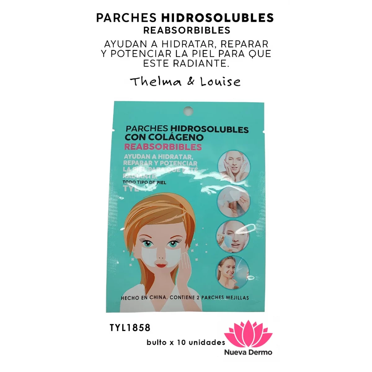 Parches Hidrosolubles con Colageno