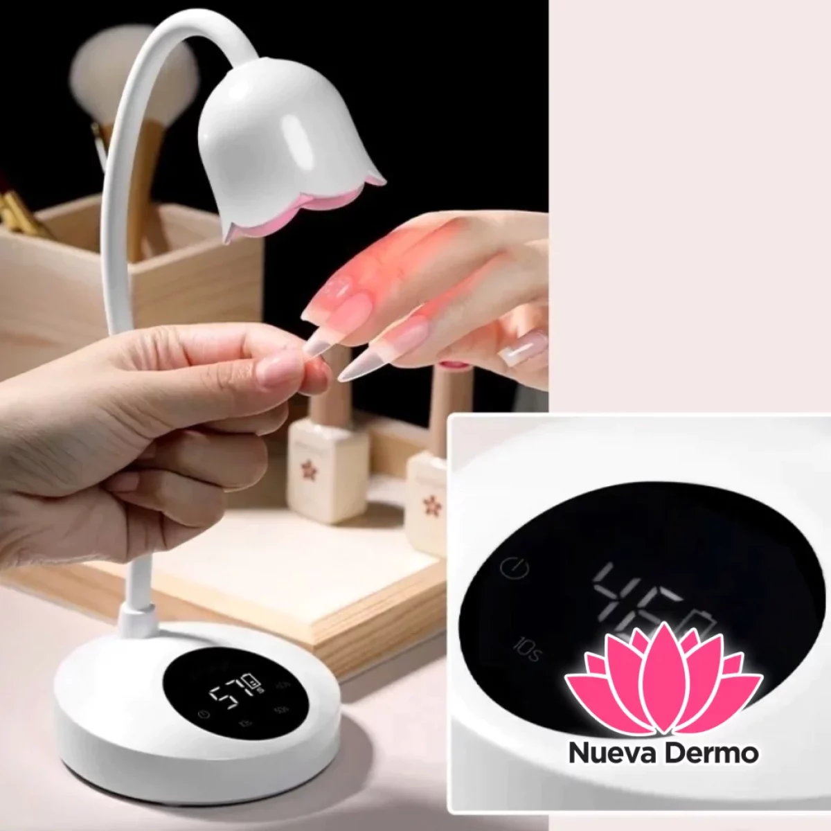 Paris night cabina luz led/uv FLOR 2 20w