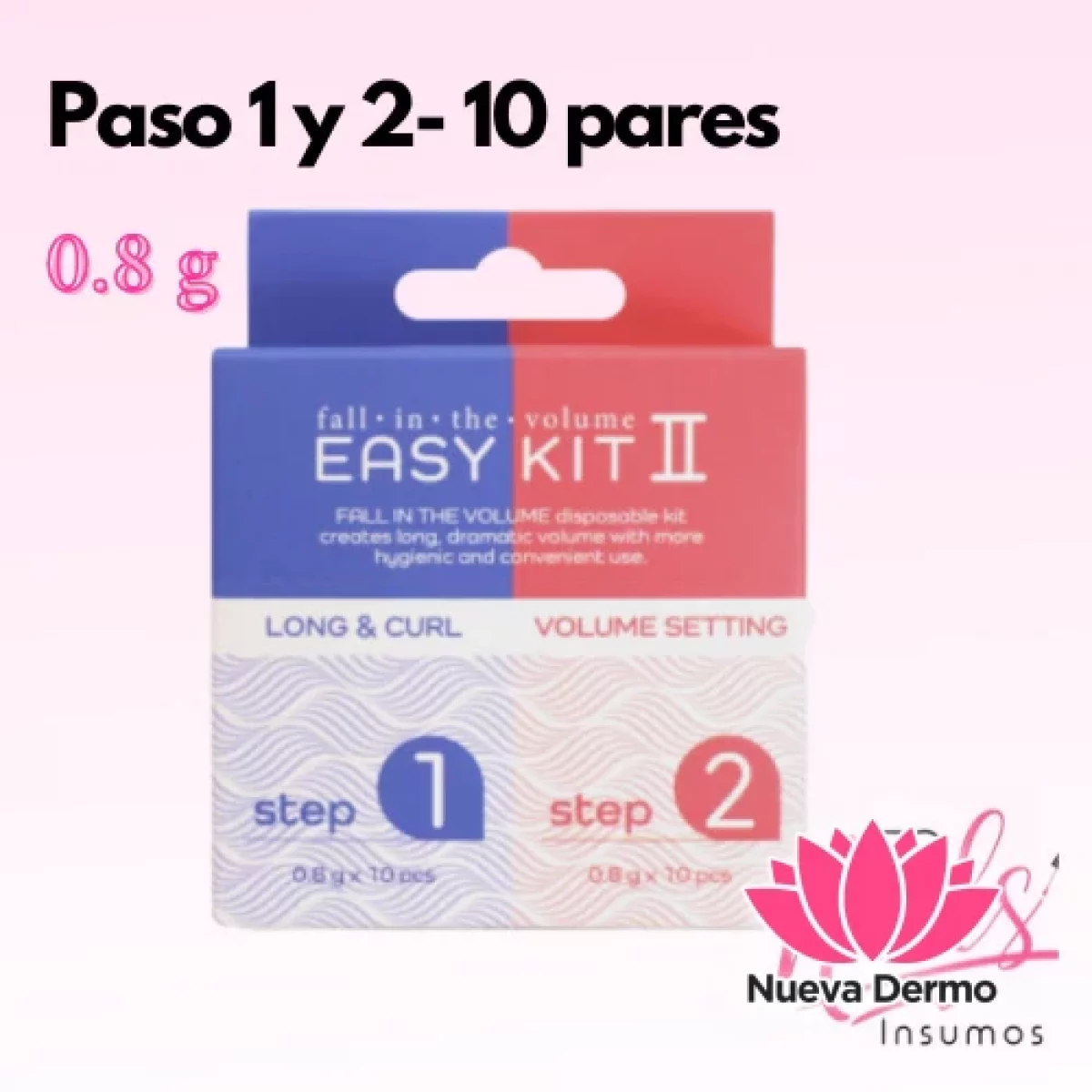 Paso 1 y Paso 2 Neicha - Caja X10 Pares