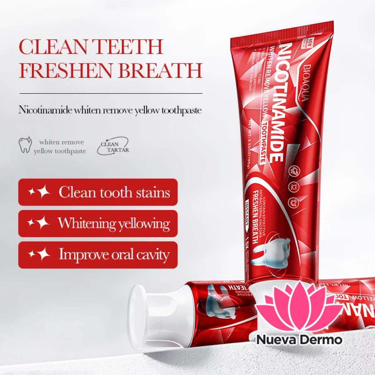 Pasta Dental Desincrustante y Antimanchas con Niacinamida 100G 10859