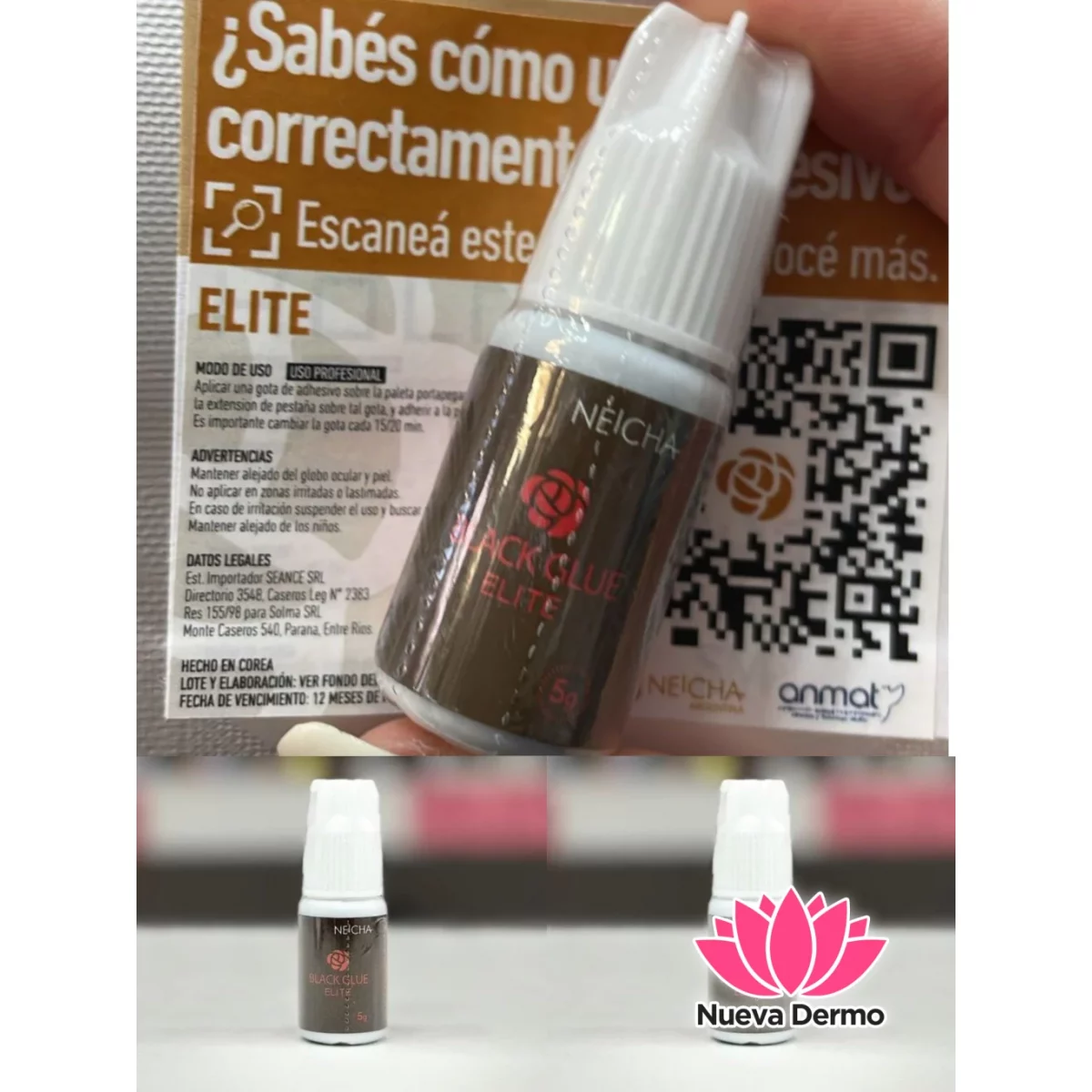 Pegamento Adhesivo Elite Clásico Neicha 5gr