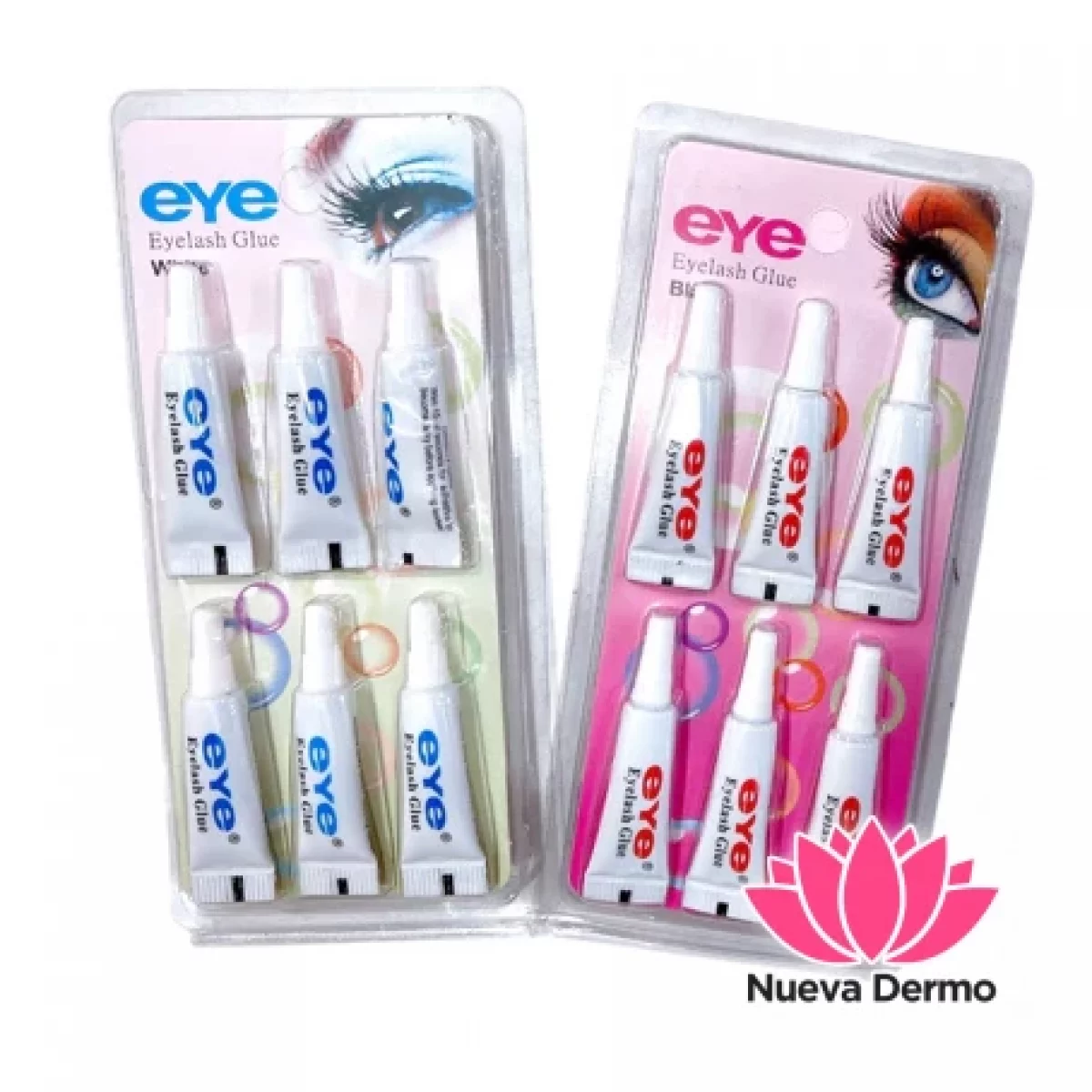 Pegamento para Pestañas Postizas Marca Eyes X6