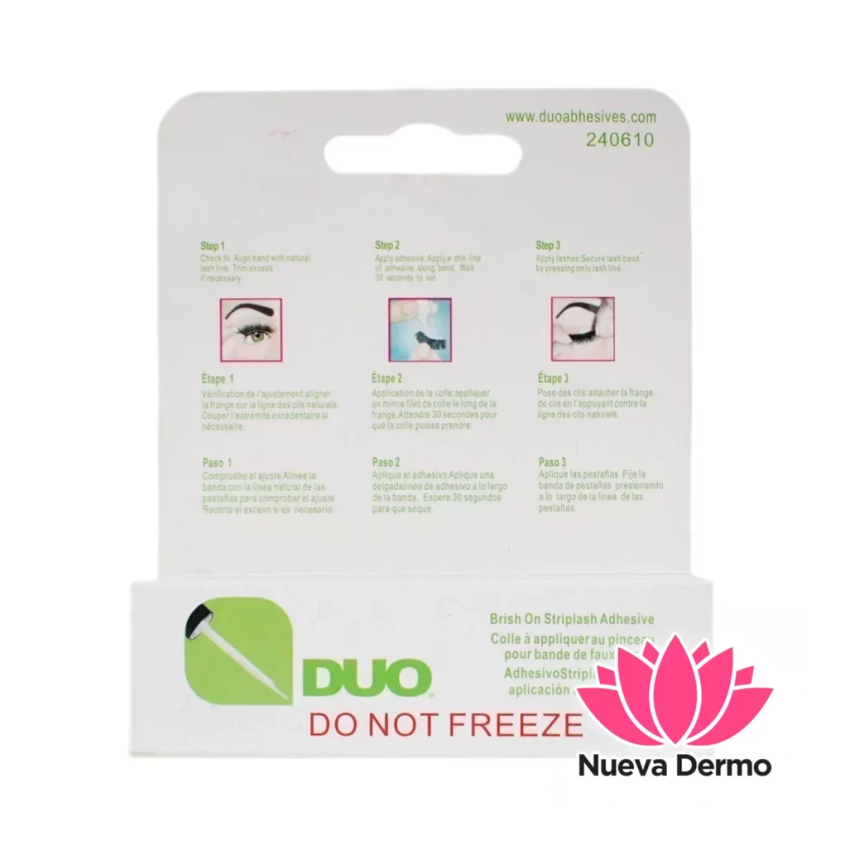Pegamento Pestañas Duo Transparente