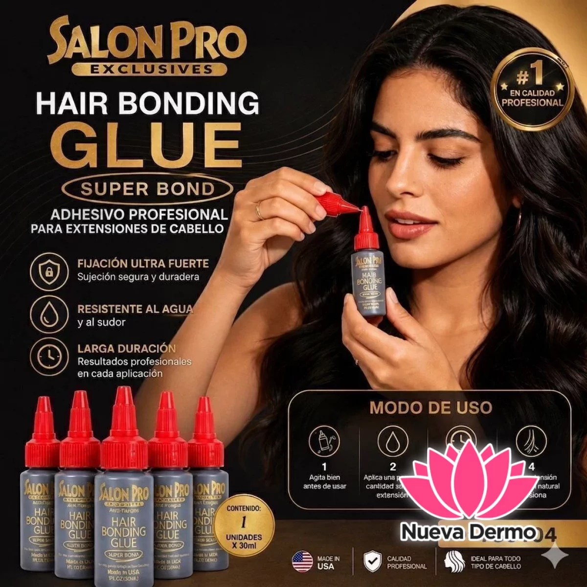 Pegamento Salon Pro Cd: 730104