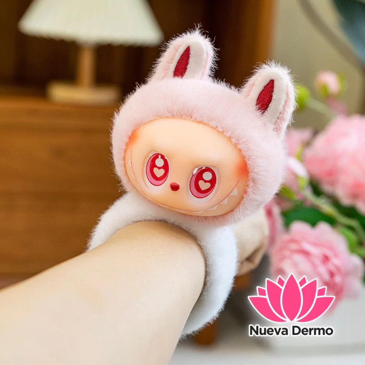 PELUCHE LABUBU PULSERA MAGICA X10PCS