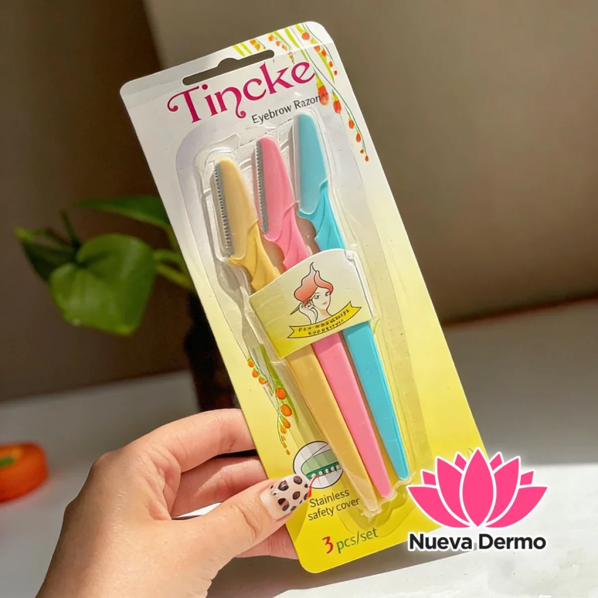 PERFILADOR PARA CEJA X 3PCS DE TINRILE