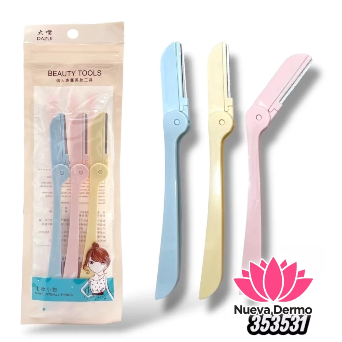 PERFILADORES BEAUTY TOOLS X3 CD: 353531