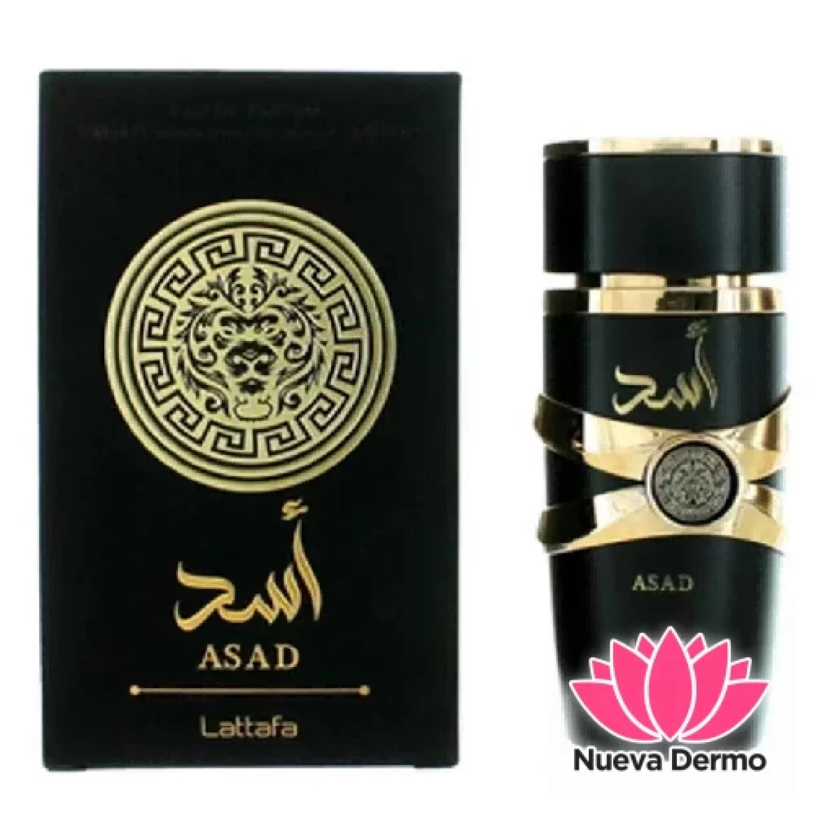 PERFUME ASAD NEGRO HOMBRE 50ML 2418-2