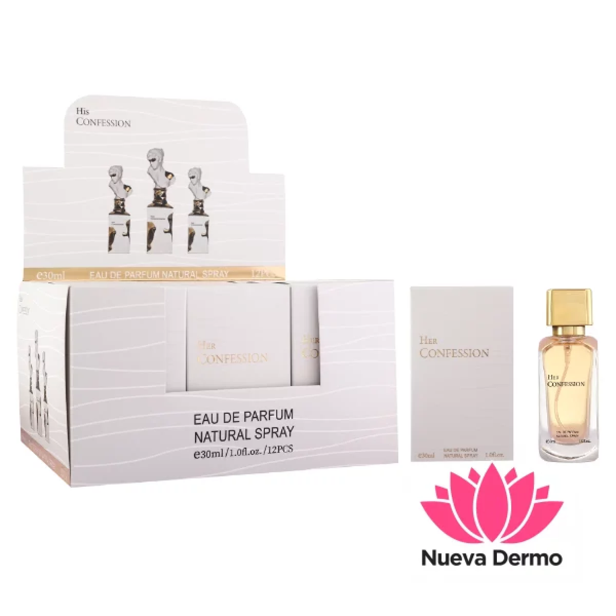 PERFUME HIS CONFESSION BLANCO 30ML AL30-22