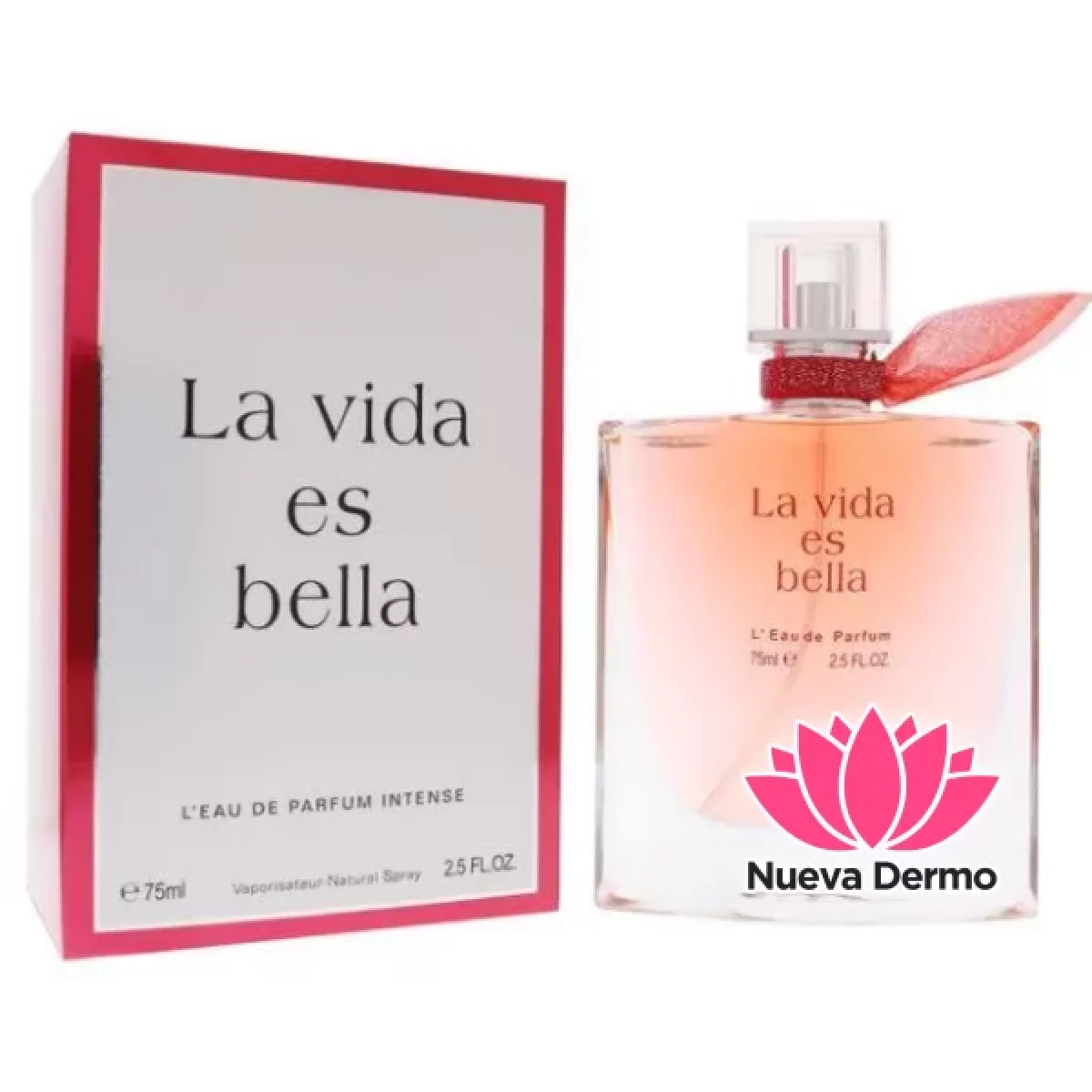 PERFUME J8010-2 LA VIDA ES BELLA 75ML CANTIDAD X UNIDAD