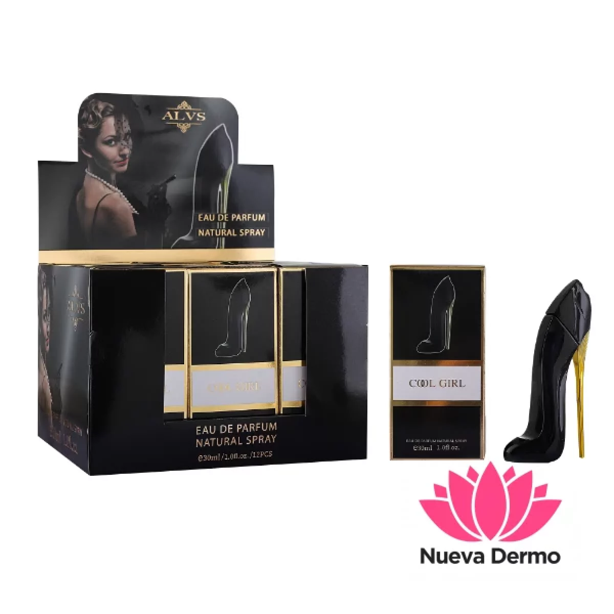 PERFUME JH400-8 STILETTOS NEGRO 30ML