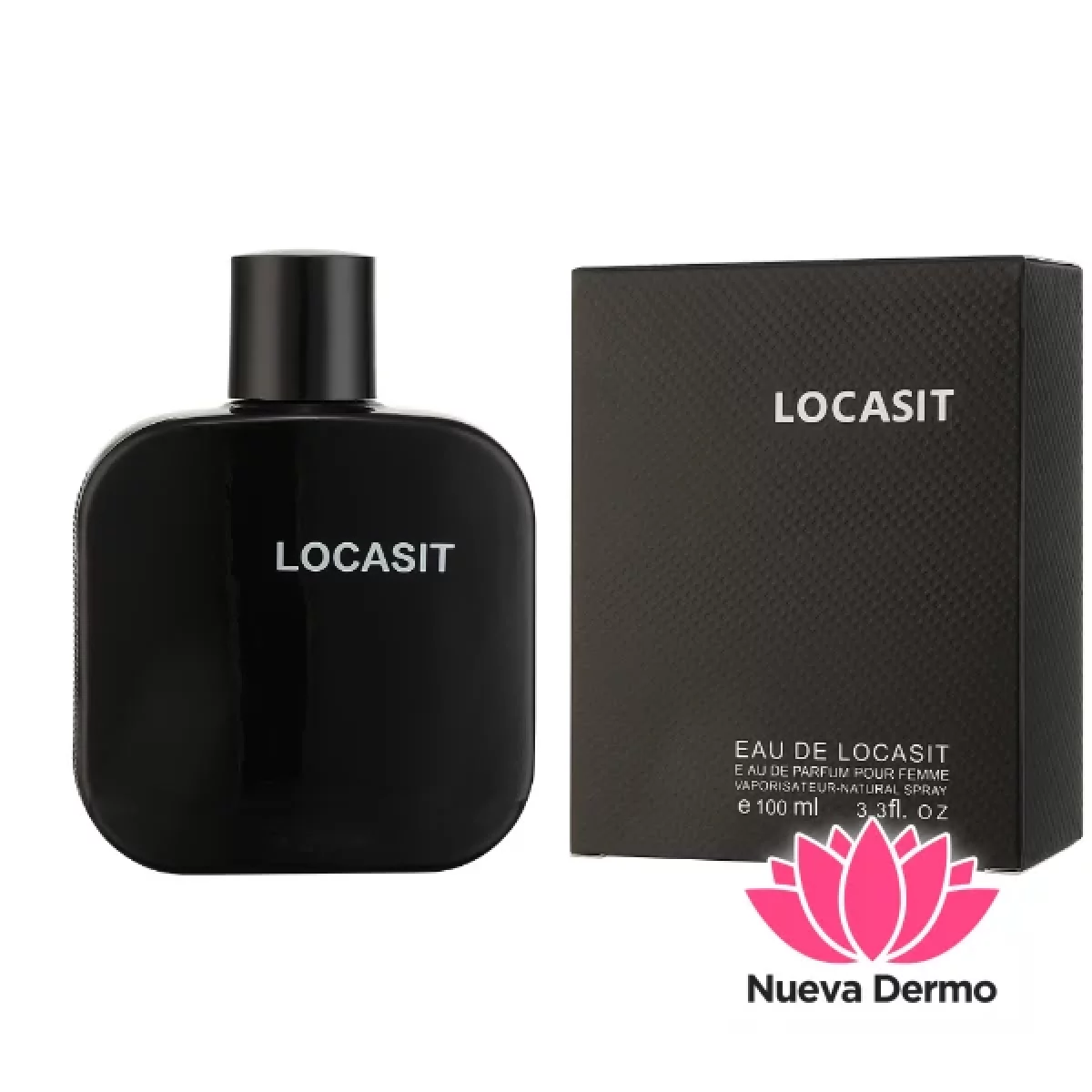 PERFUME LOCASIT BLACK 100ML J8002-2 CANTIDAD X UNIDAD