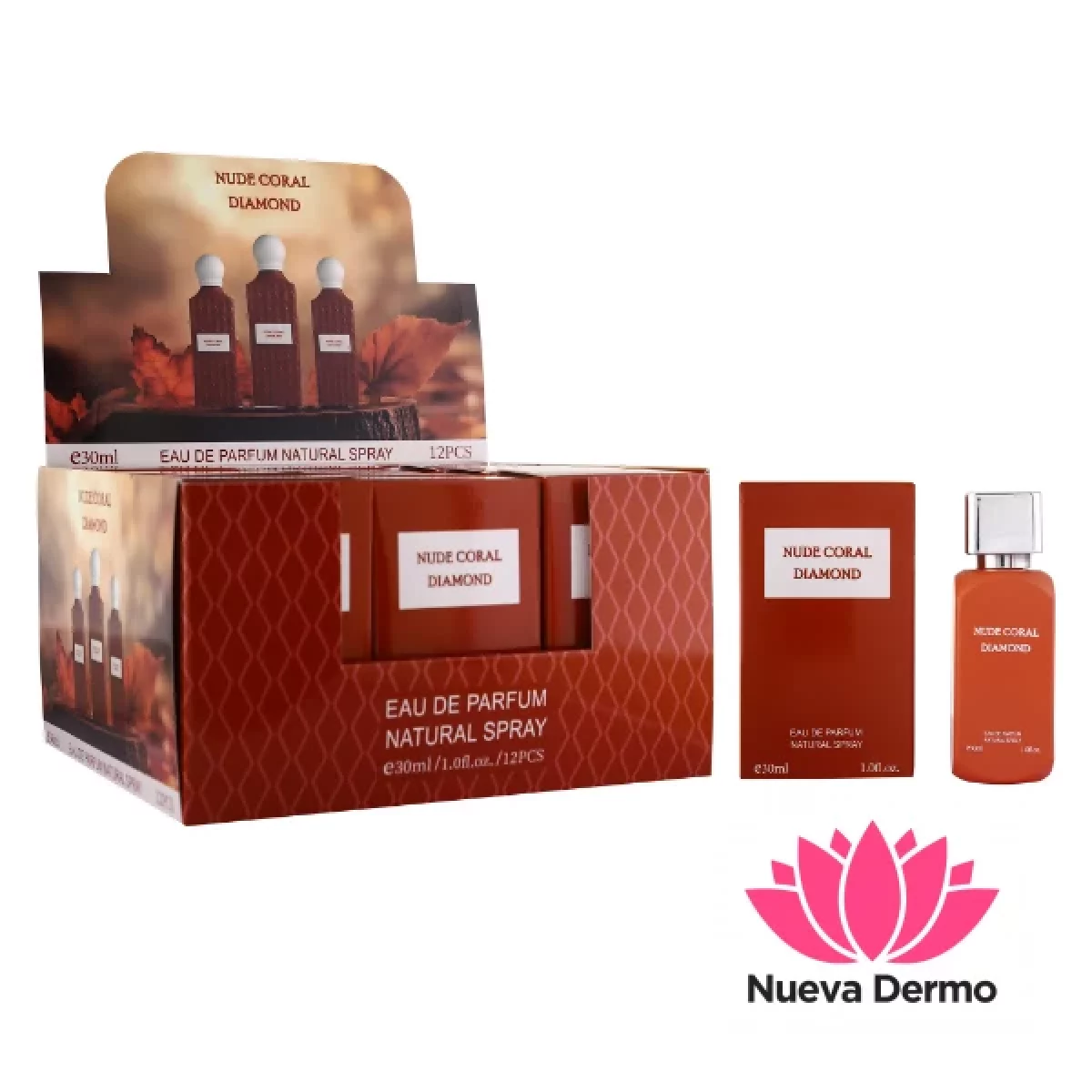 PERFUME NUDE CORAL DIAMOND 30ML AL30-4