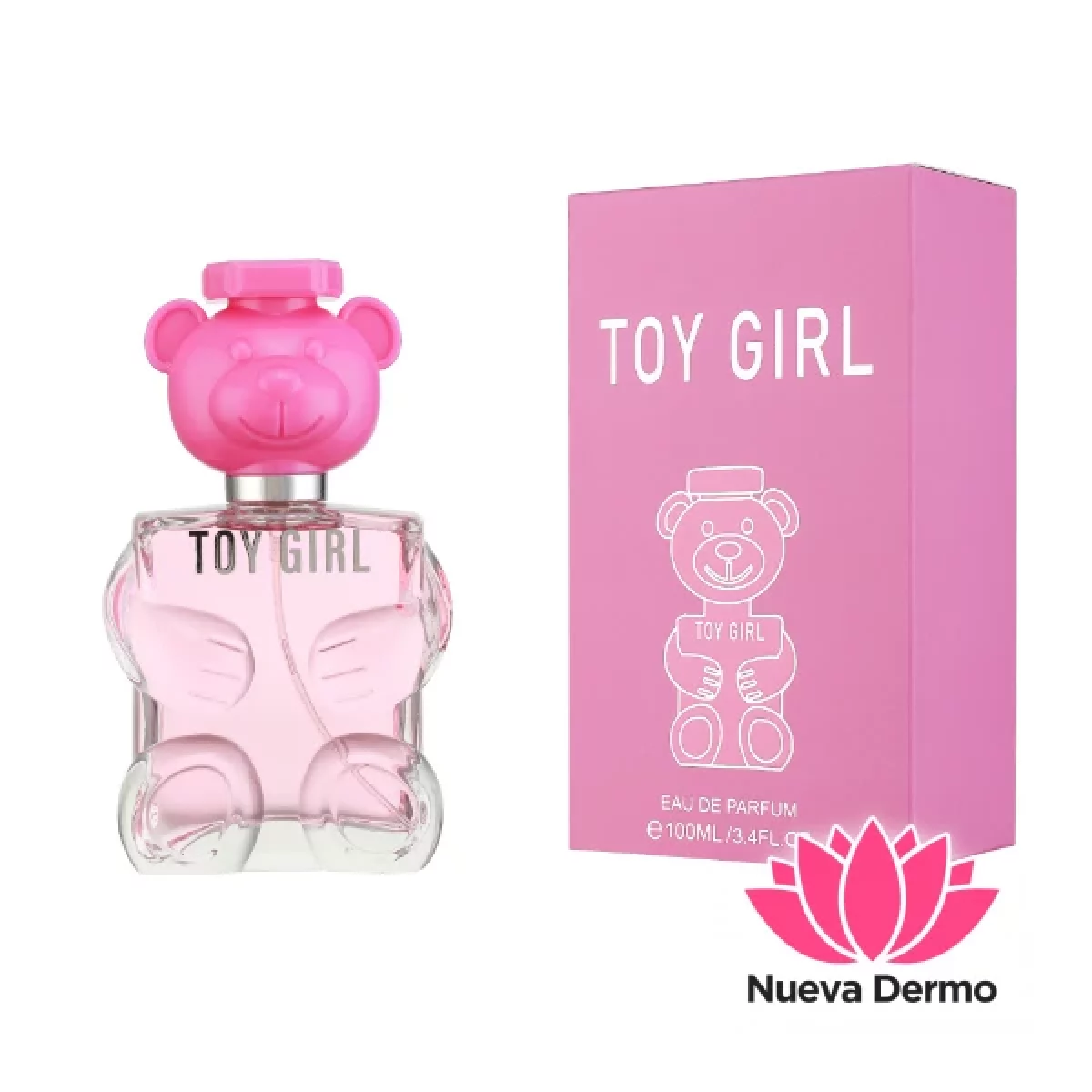 PERFUME TOY GIRL ROJO 100ML J8023-2 CANTIDAD X UNIDAD