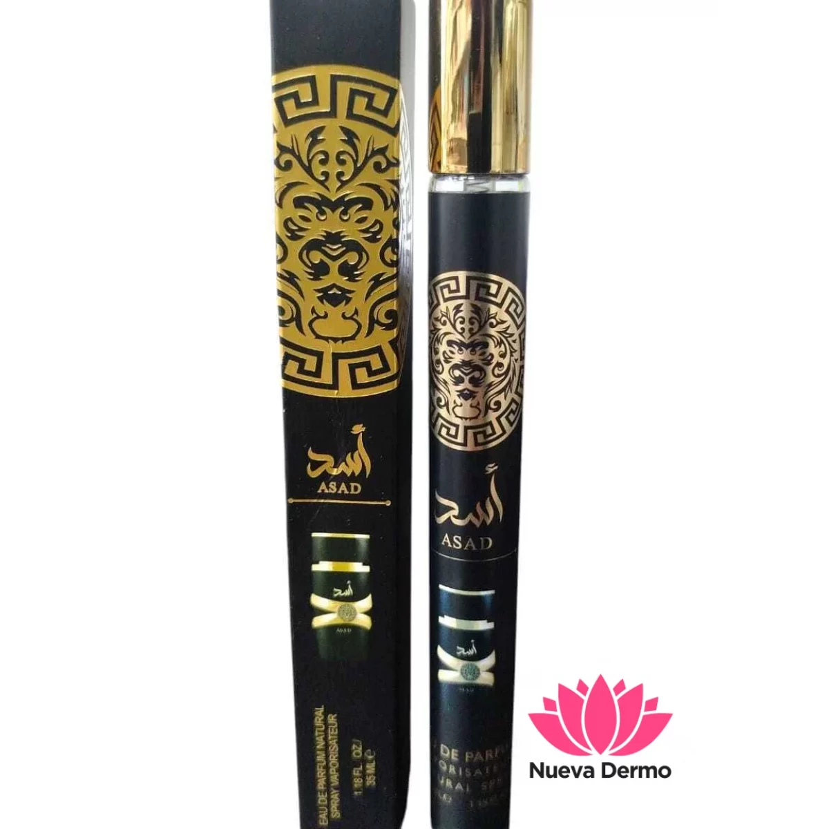 Perfume Tubito Asad Negro 35ml