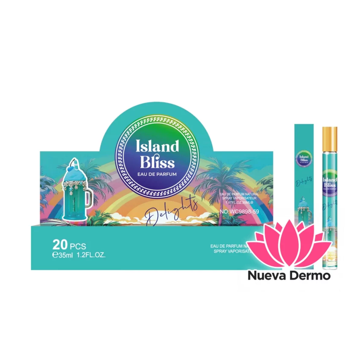 Perfume Tubito Island Bliss 35ml