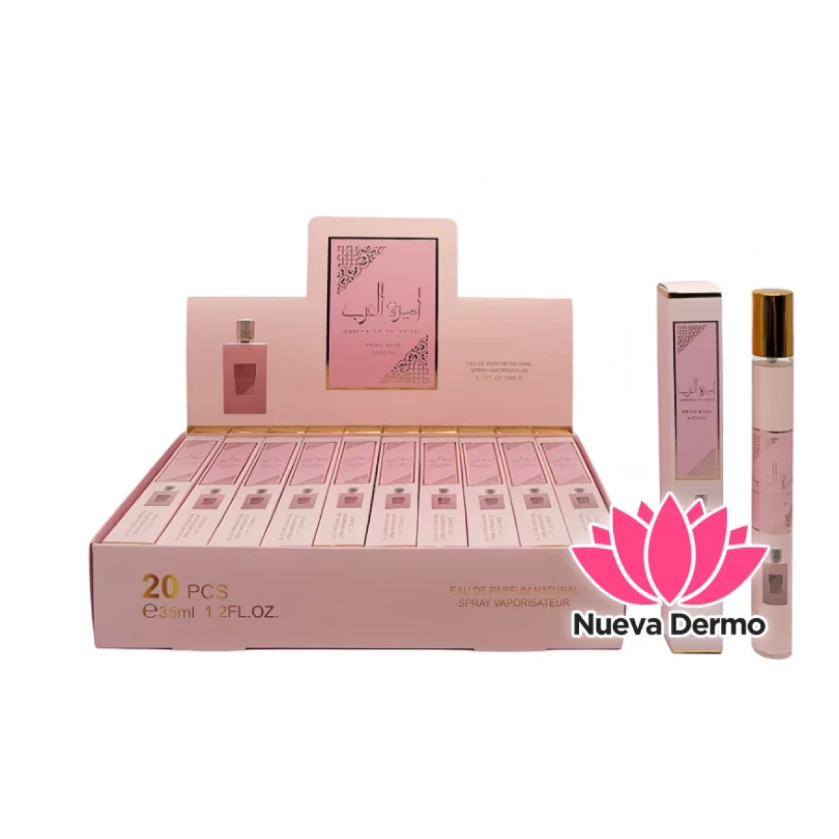 Perfume Tubito Prive Rose Asaad 35ml
