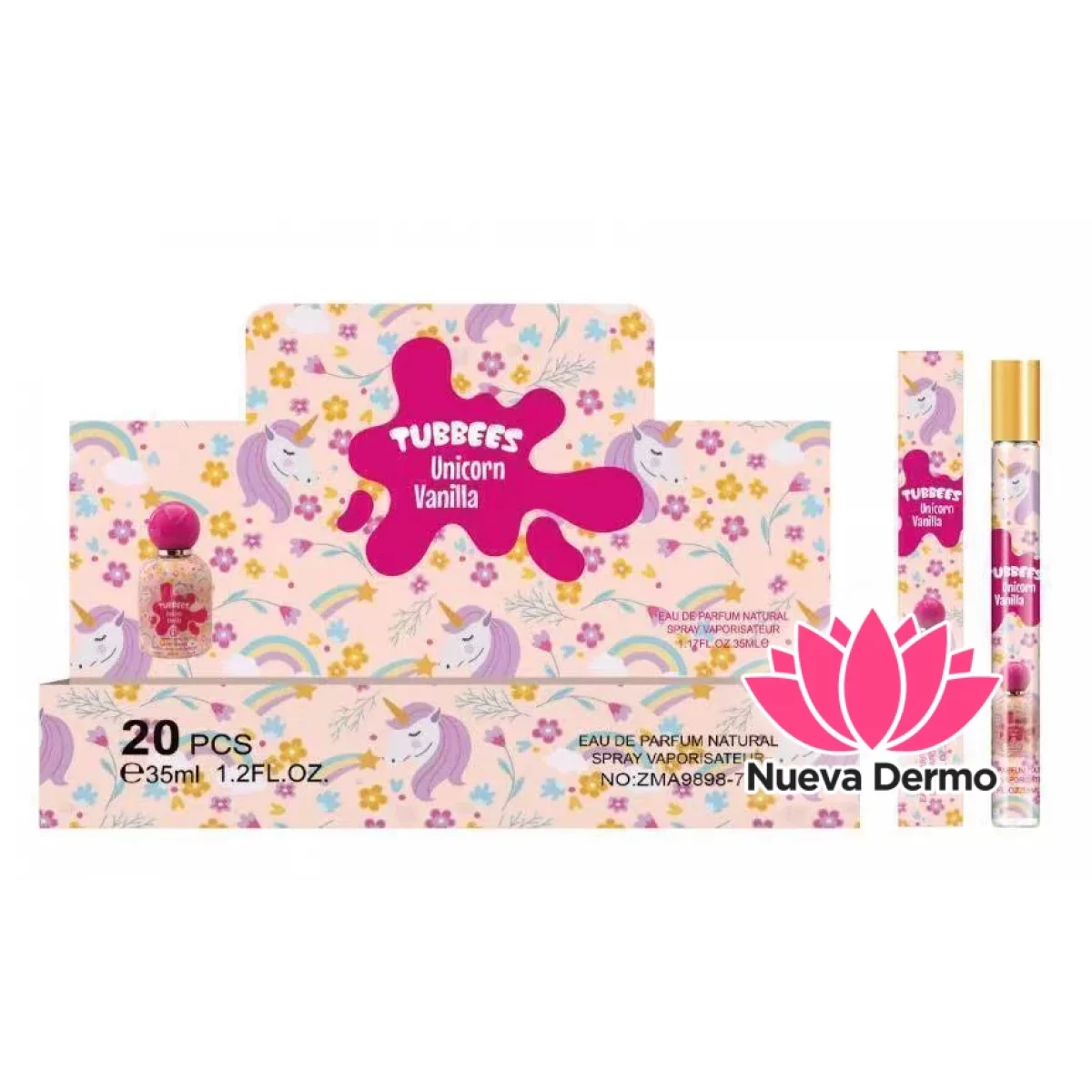 Perfume Tubito Tubbees Unicorn Vainilla...