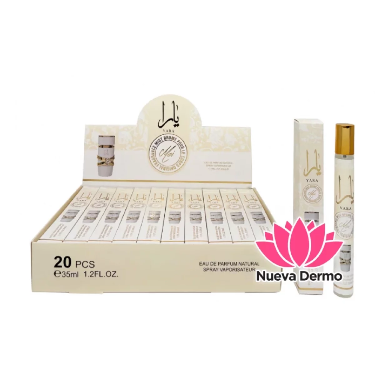 Perfume Tubito Yara Blanco 35ml