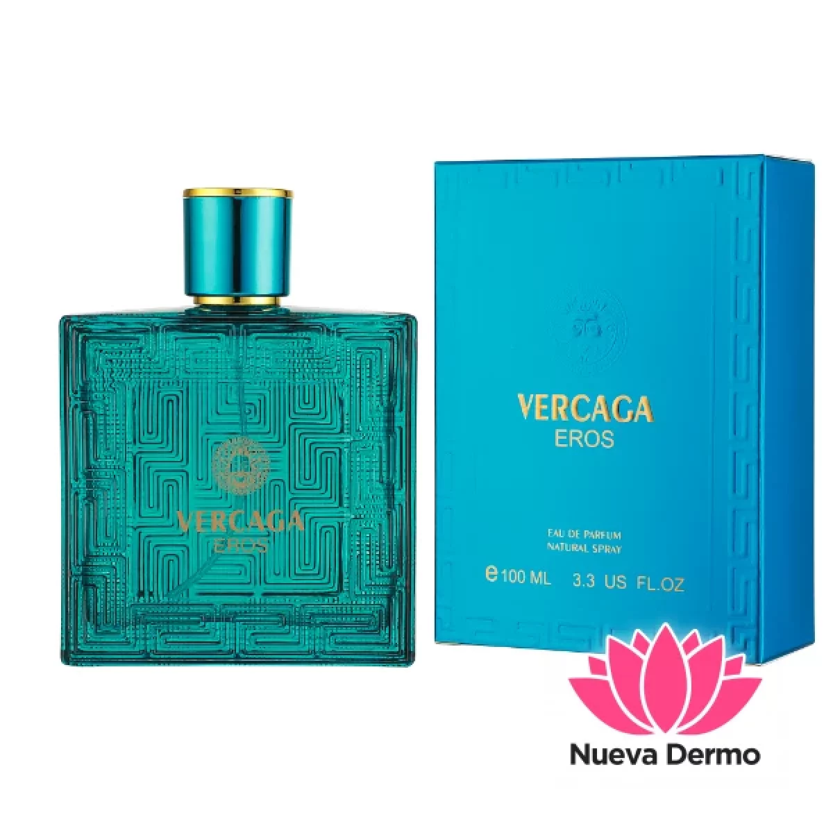 PERFUME VERCAGA EROS 100ML J8007 CANTIDAD X UNIDAD