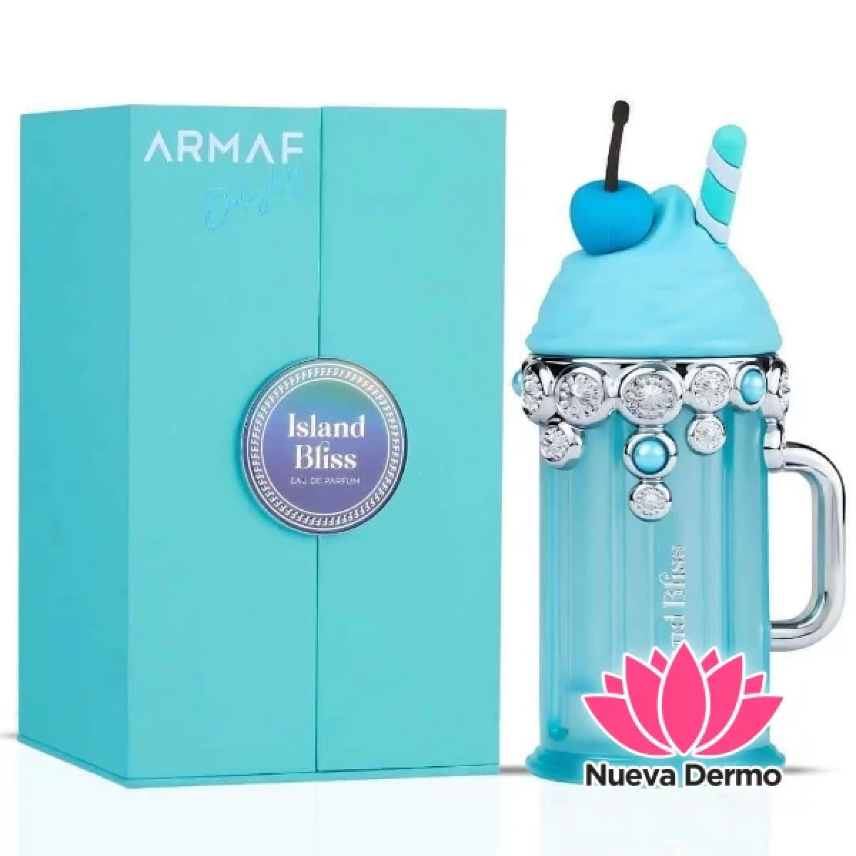 PERFUMER ARABE ISLAND BLISS 100ML HY041-2 CANTIDAD X UNIDAD