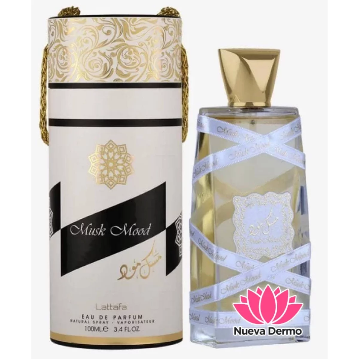 PERFUMER ARABE MUSK MOOD 100ML HY060-2 CANTIDAD X UNIDAD