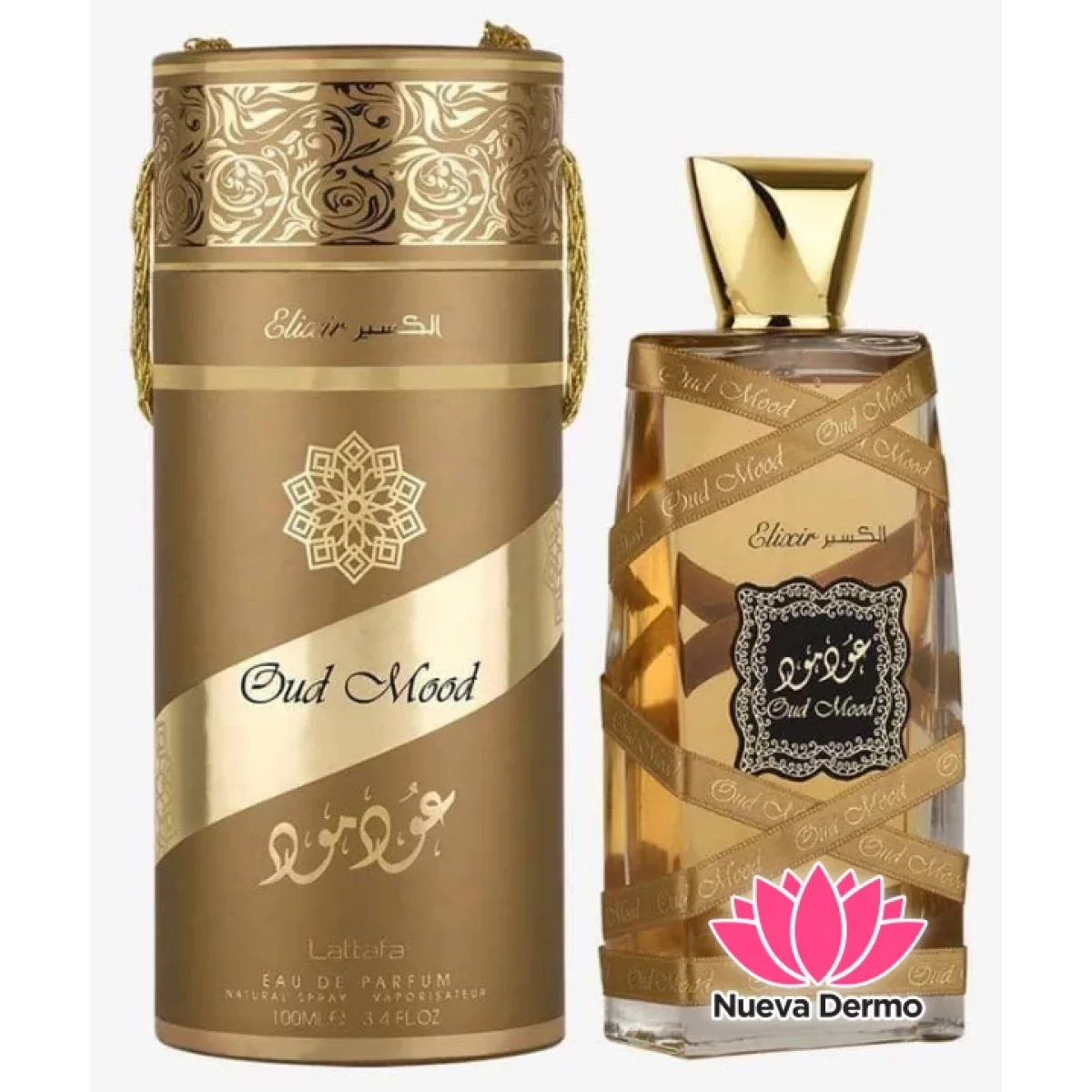 PERFUMER ARABE OUD MOOD ELIXIR 100ML HY060-3 CANTIDAD X UNIDAD