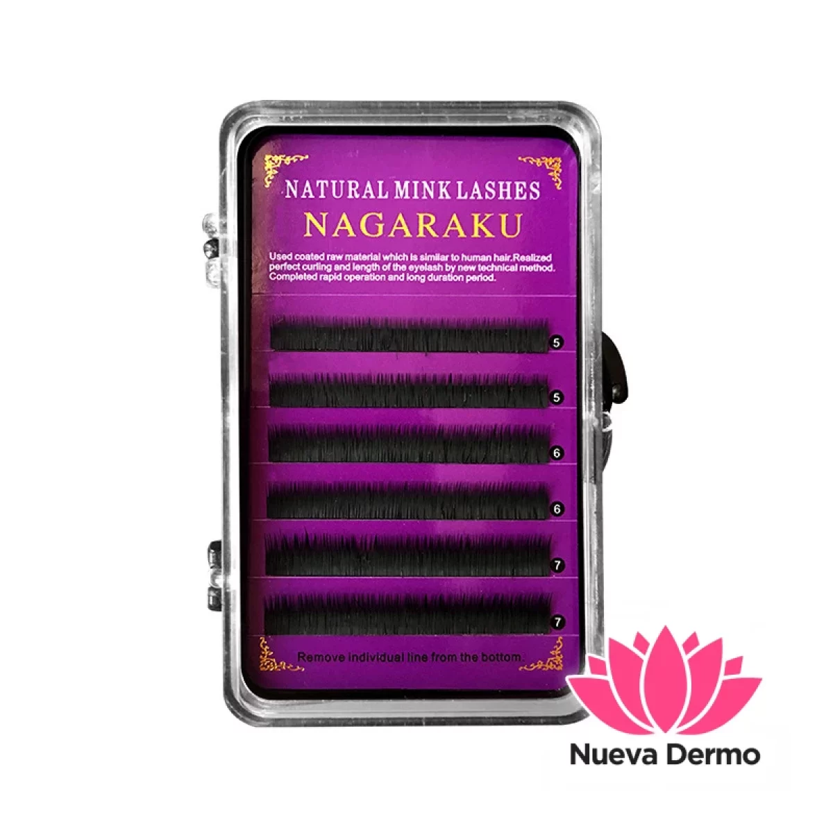 Pestaña Párpado Nagaraku MIX 0.10J